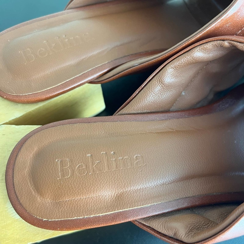 Beklina Matisse Criss-Cross Platform Slides (size 6.5) - Picture 8 of 9